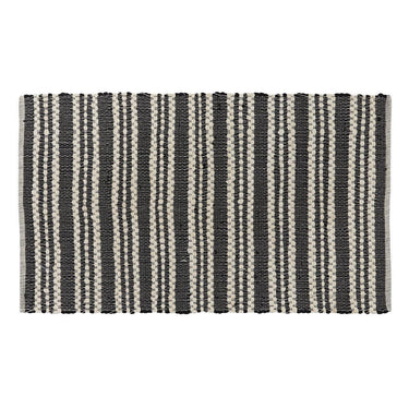 Onyx And Ivory Chindi Rug 3 X 5' - Park Designs - The Fox Decor